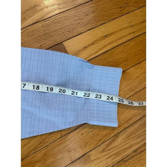 Men’s Size L 15.5 35 Brooks Brothers Button Up Blue Shirt - Picture 7 of 7